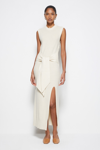 Jonathan Simkhai Online Exclusive Off-duty Cashmere Dress In Egret