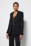 Core Collection Signature Basque Jacket In Black