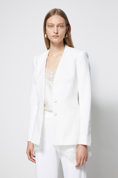 Core Collection Signature Basque Jacket In White
