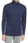 Robert Barakett Georgia Cotton Turtleneck In Blue Night