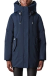 Mackage Kinslee-nf Down Water Resistant Parka In Navy