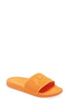 Apl Athletic Propulsion Labs Big Logo Techloom Knit Sport Slide In Orange