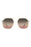 ISABEL MARANT 55MM SQUARE SUNGLASSES,IM0049GS