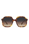 ISABEL MARANT 55MM SQUARE SUNGLASSES,IM0049GS