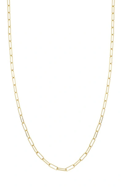 Bony Levy Ofira 14k Gold Paper Clip Chain Necklace In 14k Yellow Gold