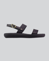 Ancient Greek Sandals Dinami Woven Raffia Comfort Sandals In Natural