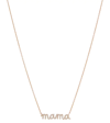 Sydney Evan Mama 14kt Yellow Gold Necklace With Diamonds In Gold