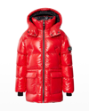 MACKAGE KID'S KENNIE PUFFER HOODED PARKER,PROD244400436