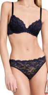 Wacoal Instant Icon Underwire Bra In Black Eclipse In Black/eclipse