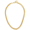 ANNI LU LIQUID GOLD 18KT GOLD-PLATED CHAIN NECKLACE,4154219