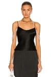ROSIE ASSOULIN PEARL CAMISOLE TOP,RSIF-WS22