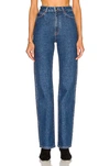 Khaite Daniella High-waisted Denim Jeans In Montgomery Stretch
