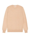 Ghiaia Cashmere Cashmere Crewneck In Camel
