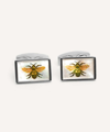 SIMON CARTER SIMON CARTER MENS BOTANICAL BEE CUFFLINKS,000744222