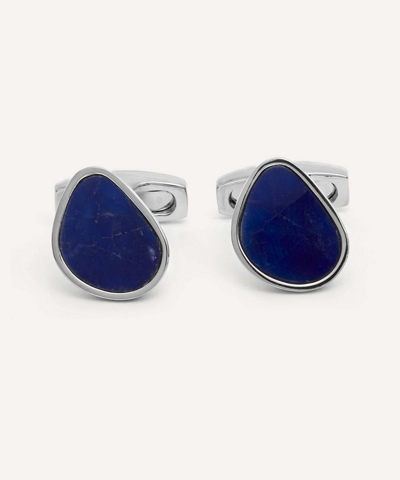 Simon Carter Organic Pebble Cufflinks In Sodalite