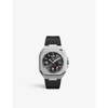 BELL & ROSS BR05G-BL-ST/SRB STAINLESS-STEEL AND RUBBER AUTOMATIC WATCH
