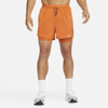 Nike Dri-fit Flex Stride Pocket 2-in-1 Running Shorts In Sport Spice,sport Spice