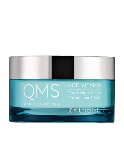 Qms Ace Vitamin Moisturiser Day & Night Cream (50ml) In Multi