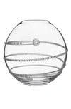 Juliska Amalia Rose Bowl Glass Vase In Clear