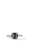 DAVID YURMAN CHATELAINE ONYX & DIAMOND RING,R16329DSSABODI4