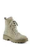 Aerosoles Steph Lace-up Boot In Light Tan Suede