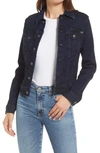 Ag Robyn Slim Fit Denim Jacket In Highrise