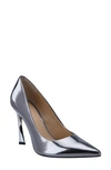 Marc Fisher Ltd Sassie Pointed Toe Pump In Pewter