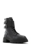 Aldo Woa Combat Boot In Black