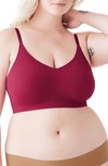 True & Co. True Body Lift Full Cup Triangle Bra In Beet Red