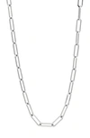 Bony Levy Ofira 14k Gold Chain Link Necklace In 14k White Gold