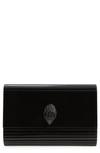 Kurt Geiger Party Eagle Drench Clutch In Black