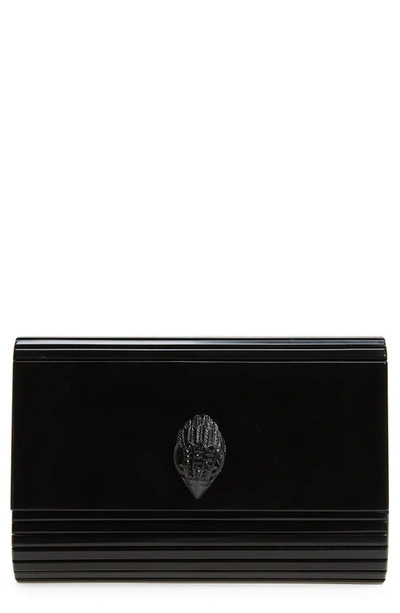 Kurt Geiger Party Eagle Drench Clutch In Black