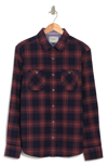 FLAG AND ANTHEM PLAID CHECK FLANNEL SHIRT