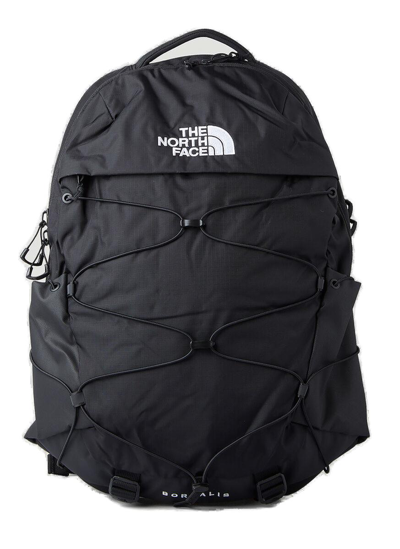 The North Face Borealis Zipped Backpack In Black