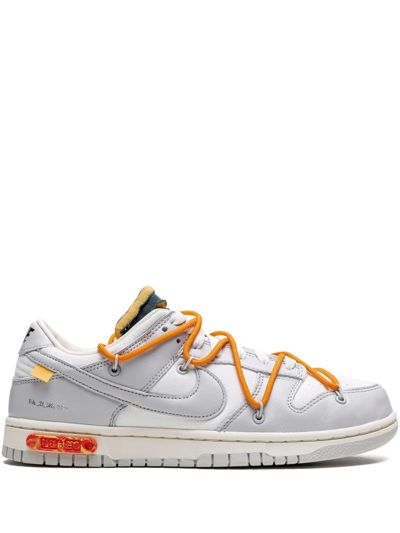 Nike X Off-white Dunk Low Sneakers In Grey