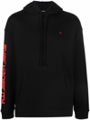 Raf Simons Synchronicity Hoodie In Schwarz