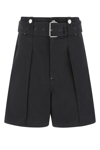 Isabel Marant Delilaz Paperbag Waist Cotton Shorts