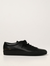 Common Projects Achilles Low-top Sneakers In Black Calf Leather In Black