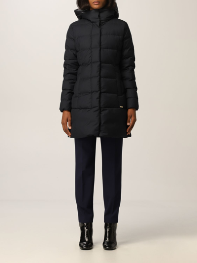 Woolrich Jacket  Women Color Blue In Blue