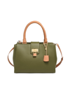 Tumi Pavia Cori Croc-embossed Tote Bag In Sage