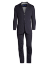 KNT MEN'S CASUAL TAILORED TWO-PIECE SUIT,400014533590