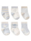 ELEGANT BABY BABY'S CLASSIC BLUES 3-PACK ASSORTED SOCKS,400015009678