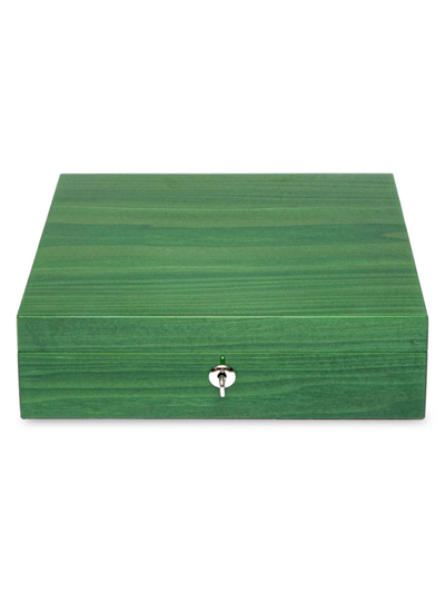 Rapport London Heritage Green Four-piece Watch Box