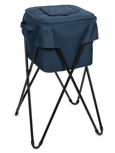 Picnic Time Party Camping Stand & Cooler In Navy Blue