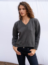 PANEROS CLOTHING PANEROS CLOTHING JOLENE V NECK SWEATER