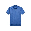 Ralph Lauren Original Fit Mesh Polo Shirt In Deep Blue