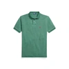 Ralph Lauren Original Fit Mesh Polo Shirt In Stuart Green