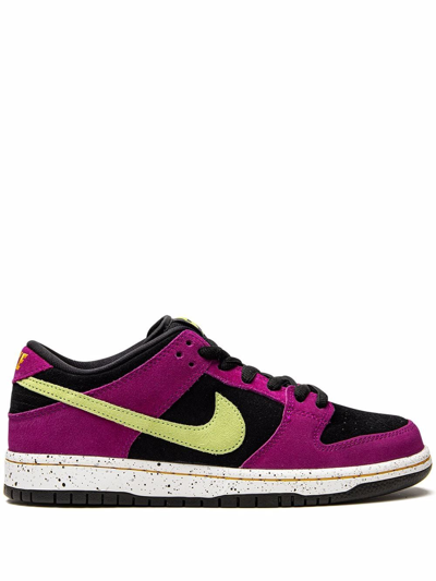 Nike Sb Dunk Low Pro Sneakers In Pink