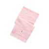 Polo Ralph Lauren Fringe Virgin Wool Scarf In Carmel Pink