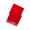 Polo Ralph Lauren Fringe Virgin Wool Scarf In Rl 2000 Red